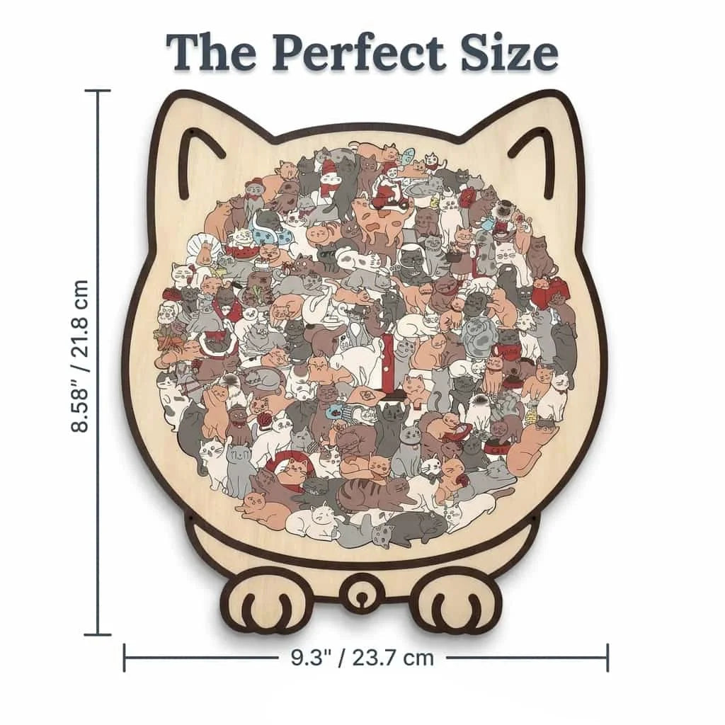 Puzzle en Bois Premium pour Chat de 135 Pièces — photo 5